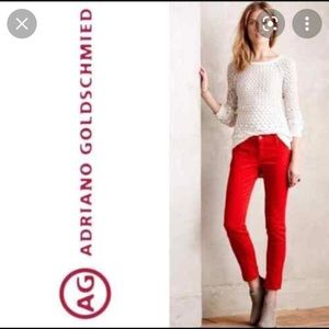 AG Adriano Goldschmied The Stevie Ankle Slim Straight Ankle